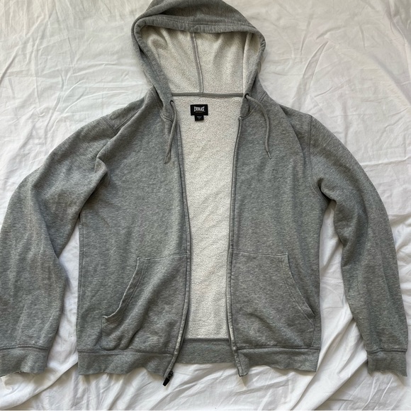 💿grey zip up hoodie💿 - Picture 3 of 6